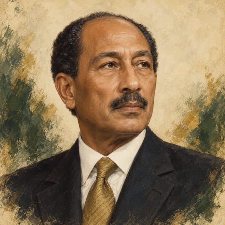 Portrait of Anwar Sadat