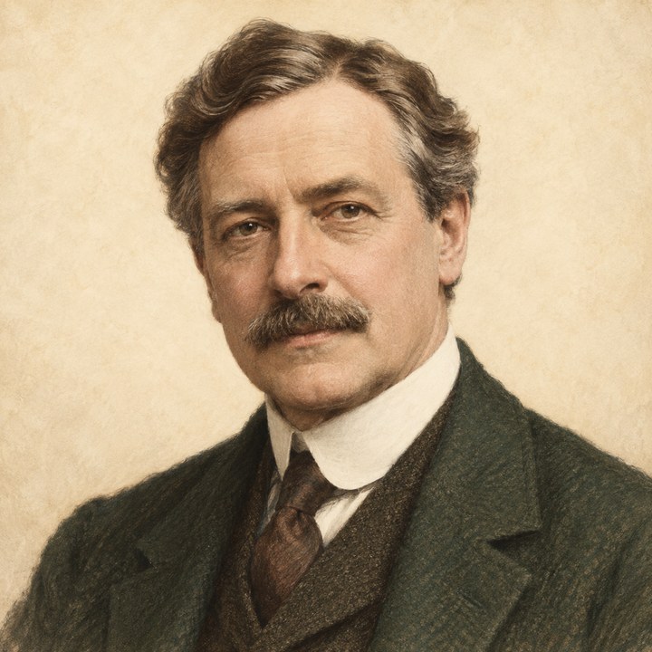 Portrait of Arthur Quiller-Couch