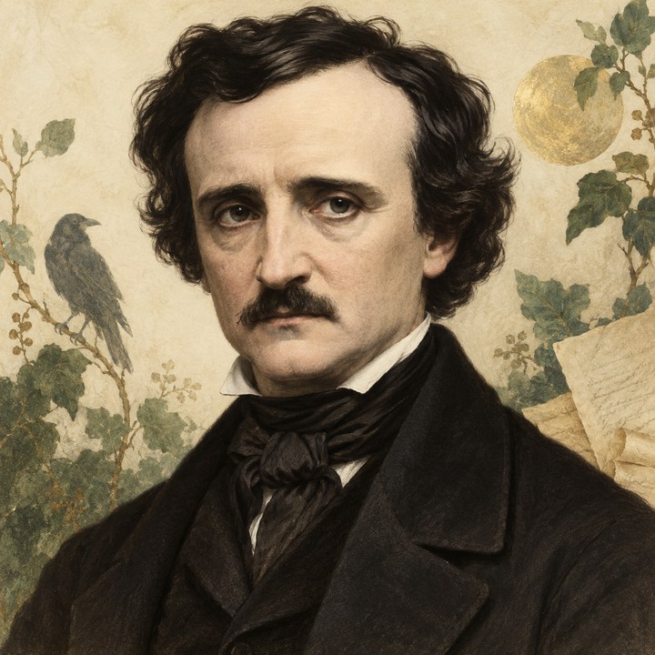 Portrait of Edgar Allan Poe