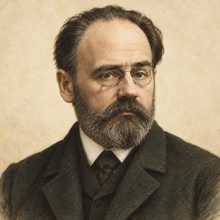 Portrait of Émile Zola