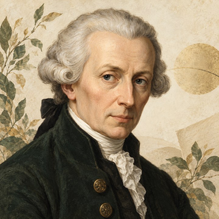 Portrait of Immanuel Kant