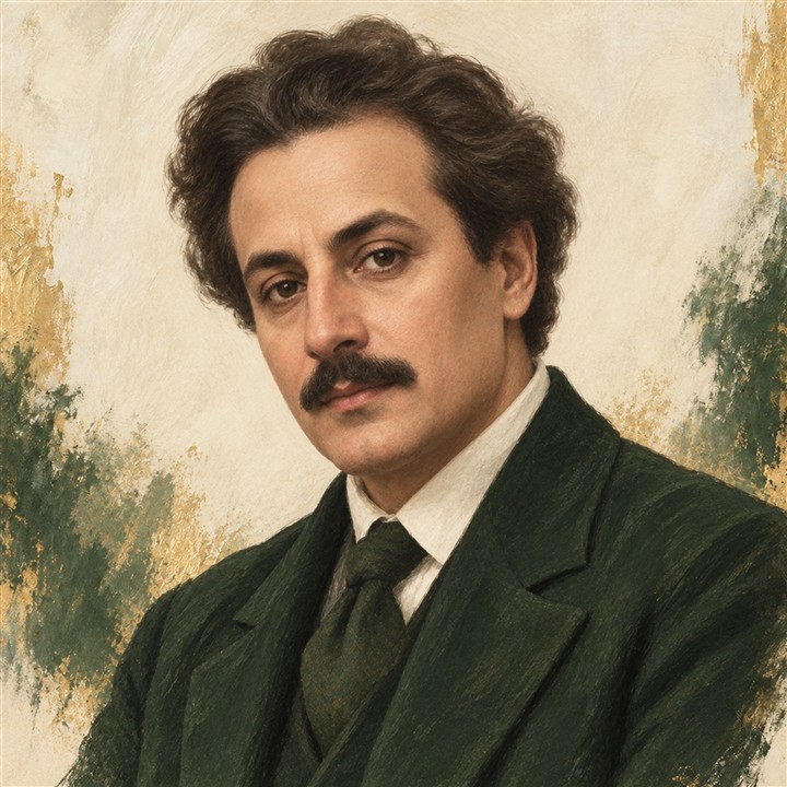Portrait of Kahlil Gibran