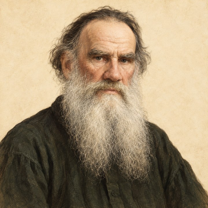Portrait of Leo Tolstoy