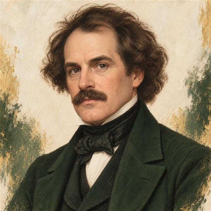 Portrait of Nathaniel Hawthorne