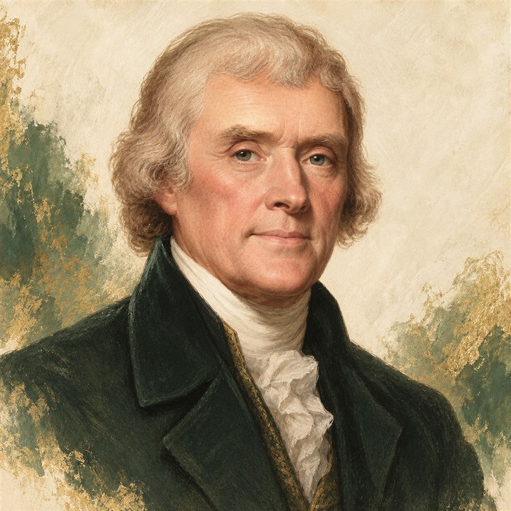 Portrait of Thomas Jefferson