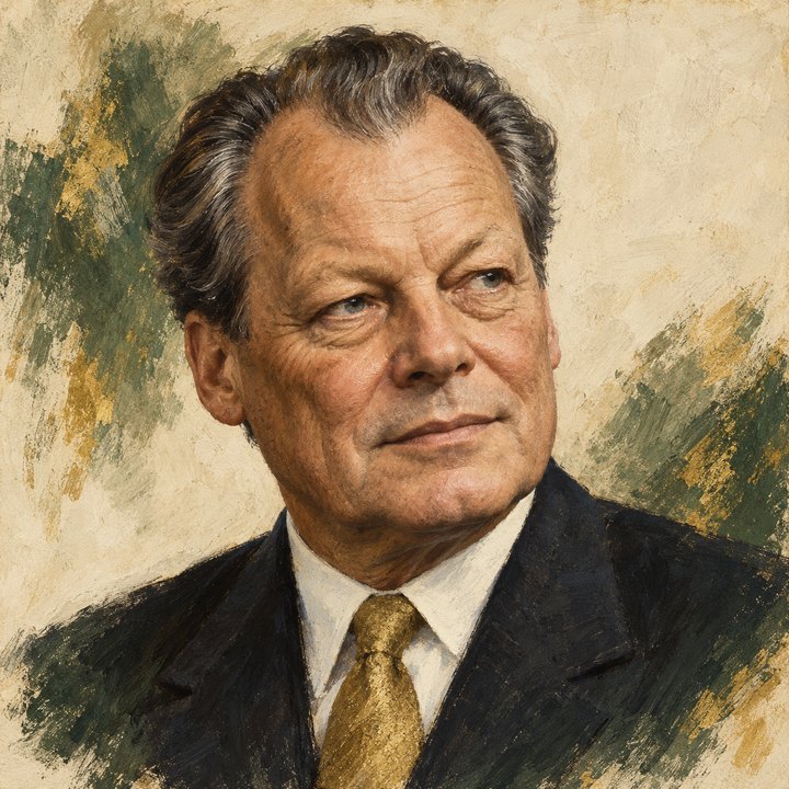 Portrait of Willy Brandt