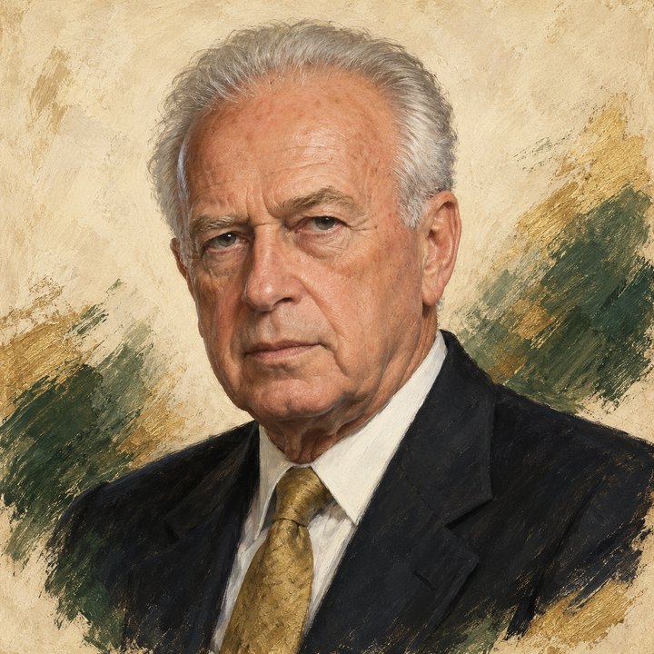 Portrait of Yitzhak Rabin