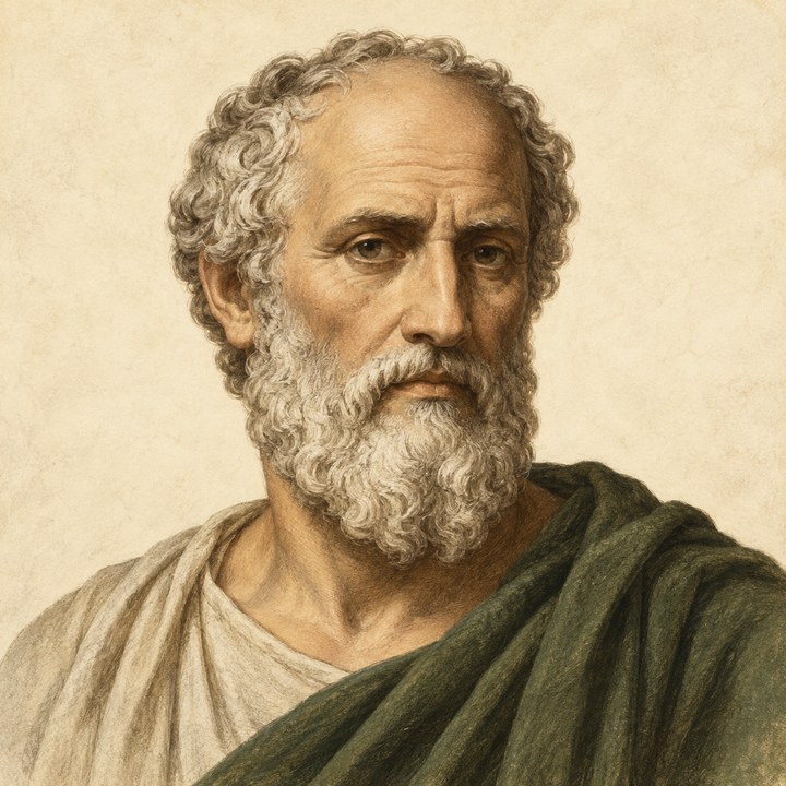 Portrait of Zeno of Citium